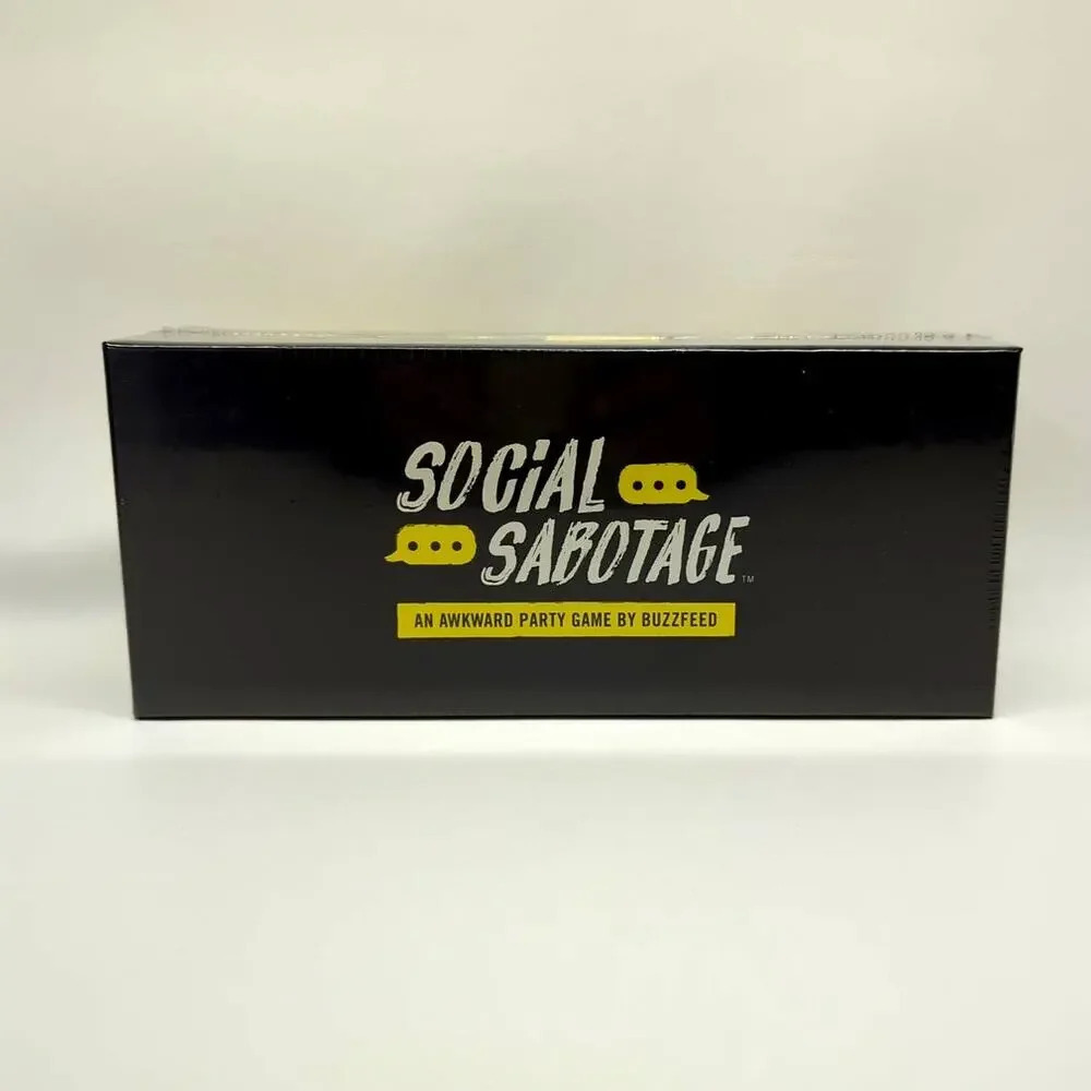 NWT Social Sabotage Party Game